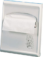 Mini dispenser til toiletsæde cover