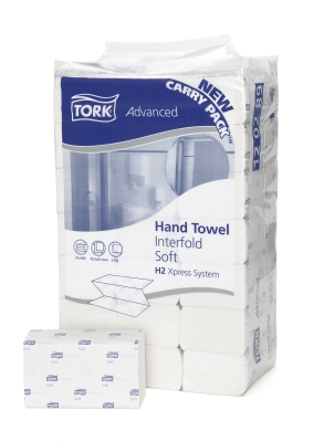 Tork Advanced Håndklædeark Soft H2