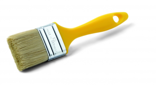 Fladpensel gul 40mm