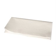 Middagsserviet 3 lags 1/8 fold hvid papir 40x40
