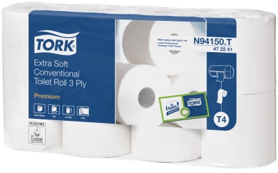 Tork Extra Soft Toiletpapir  3 lag