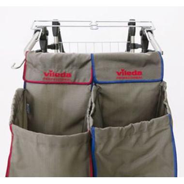 Vaskepose (m/velcro) blå